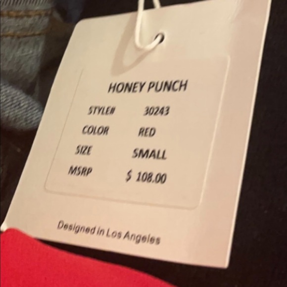 NEW With Tags Red Ruffle Maxi Dress, Size Small - Picture 7 of 7